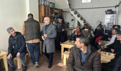 Selim Belediye Lideri Coşkun Altun, esnafı ziyaret etti