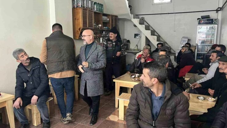 Selim Belediye Lideri Coşkun Altun, esnafı ziyaret etti