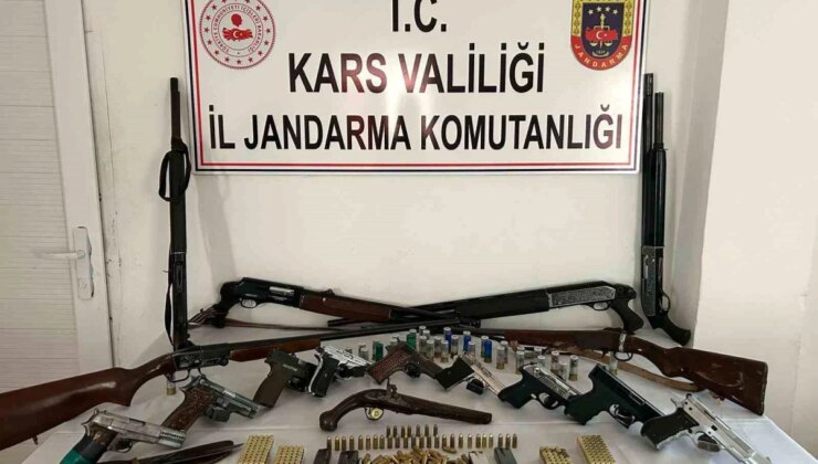 Kars’ta Silah Kaçakçılarına Operasyon: 9 Gözaltı